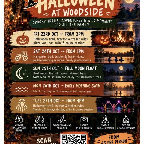 Halloween at Woodside Lodges Country Park