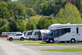 Touring caravan park 