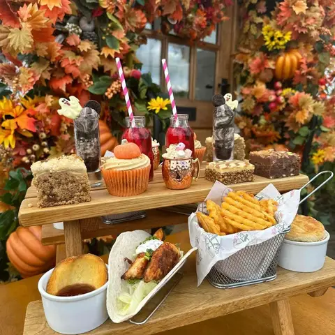 Bush Inn Autumnal Afternoon Tea