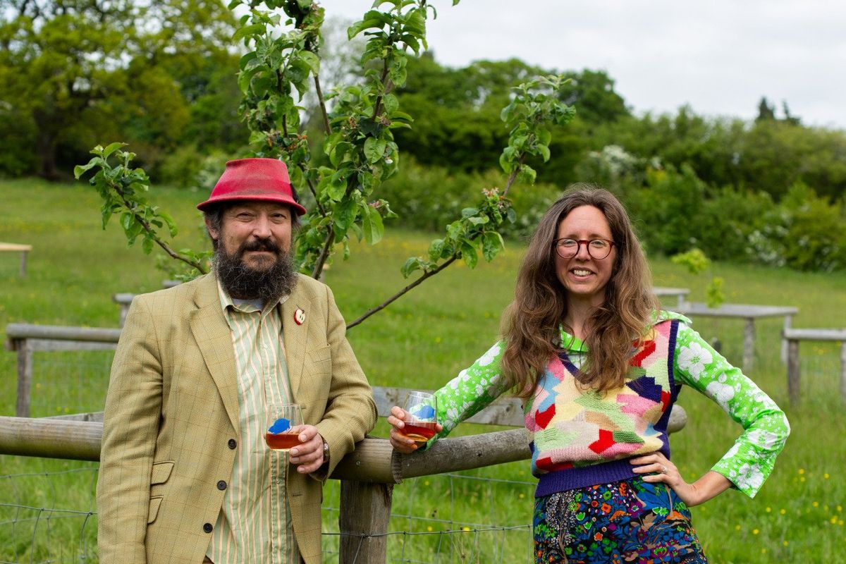 Your hosts, Tom and Lydia