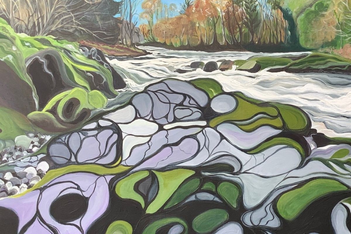 Flow/Llif - The River Wye from Source to Sea in paintings and video