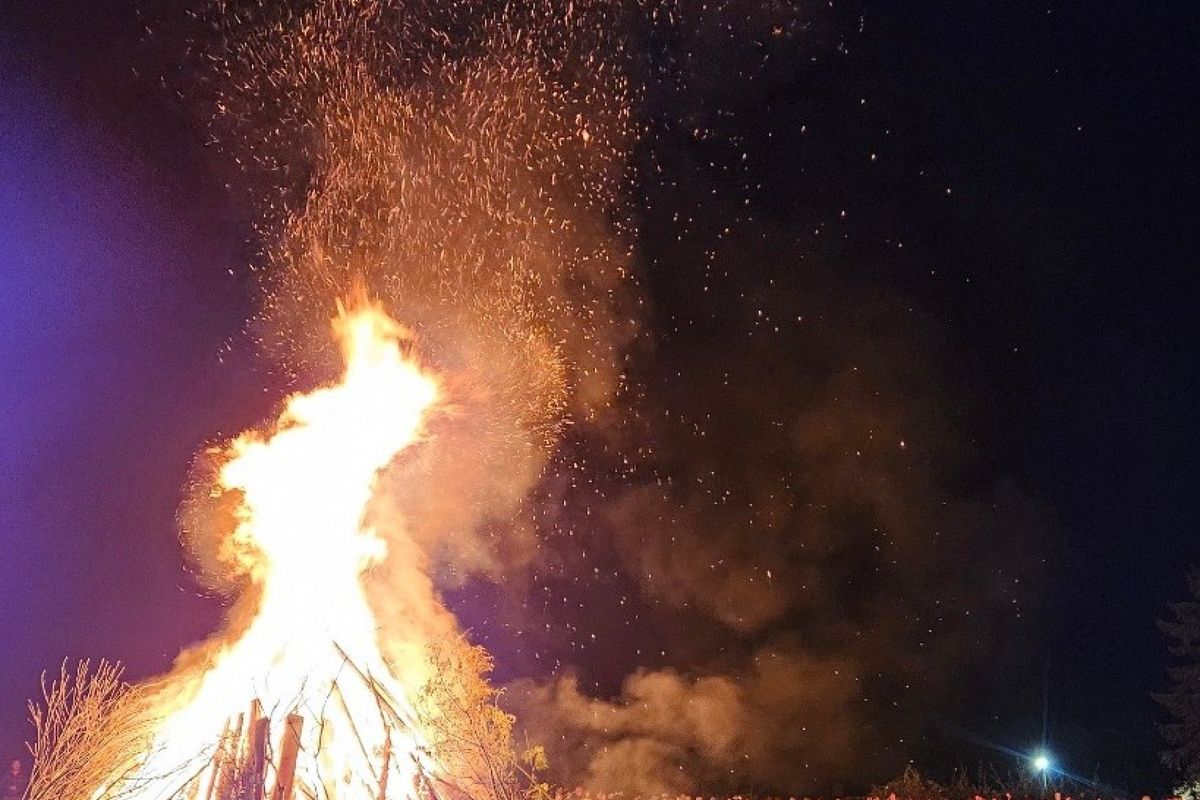 Gwatkin Red Cow Bonfire