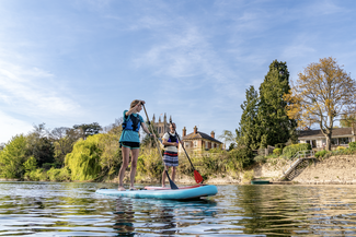 river wye paddleboarding