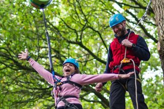 Tree Top zip wire