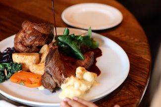 Roast Dinner at the New Inn