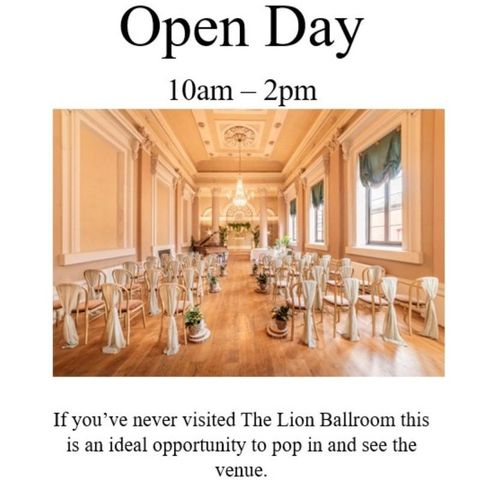 Open Day at The Lion Ballroom