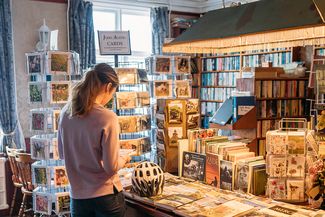 Inside the New Strand Shop, Eardisley