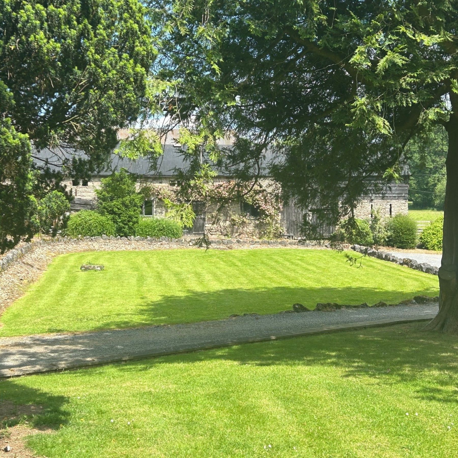 The games room and table tennis room are in the outbuildings