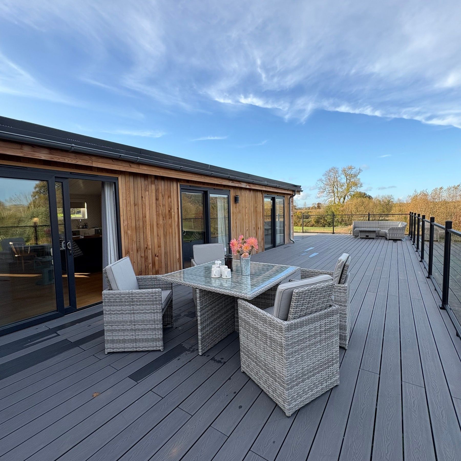 Huge balcony