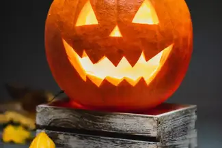 spooky pumpkin