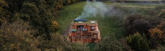 scandi cabin at the fold