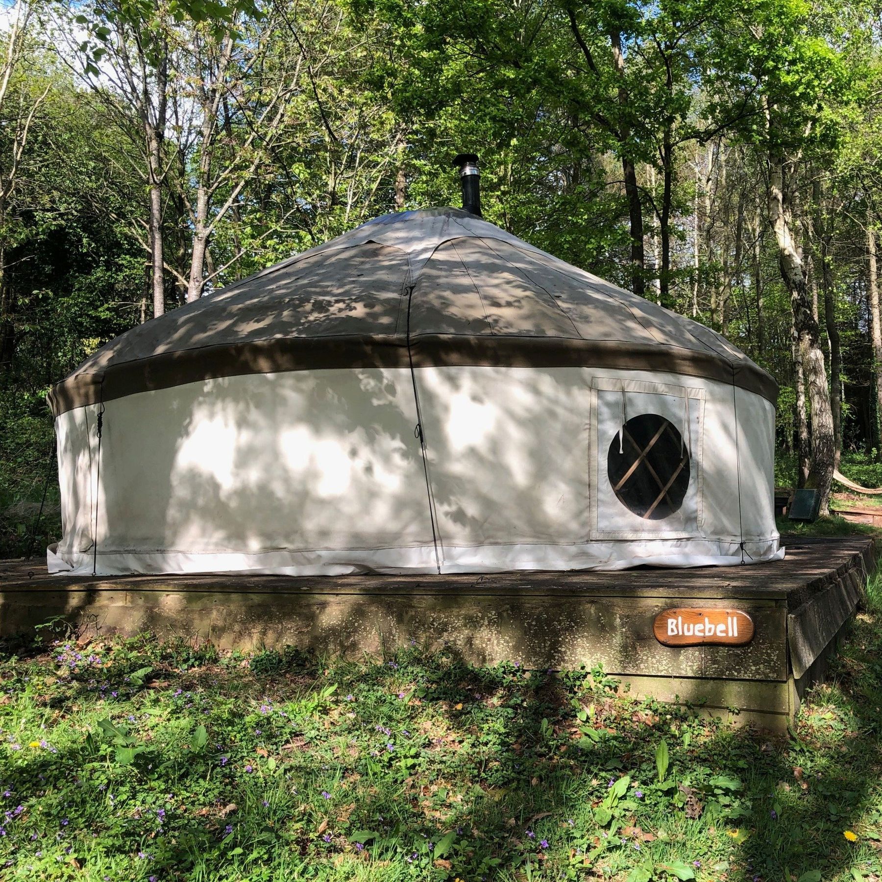 Bluebell Yurt (sleeps 6)