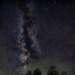 The Milky Way from Hergest Ridge