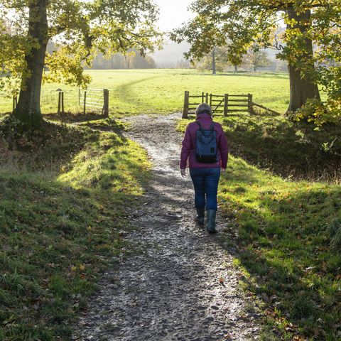 Person walking