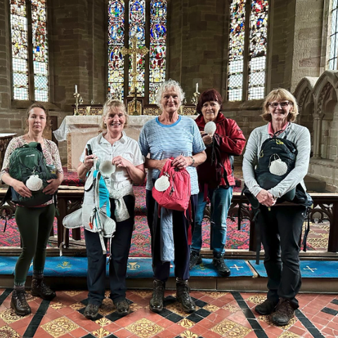 Visiting Madley Church