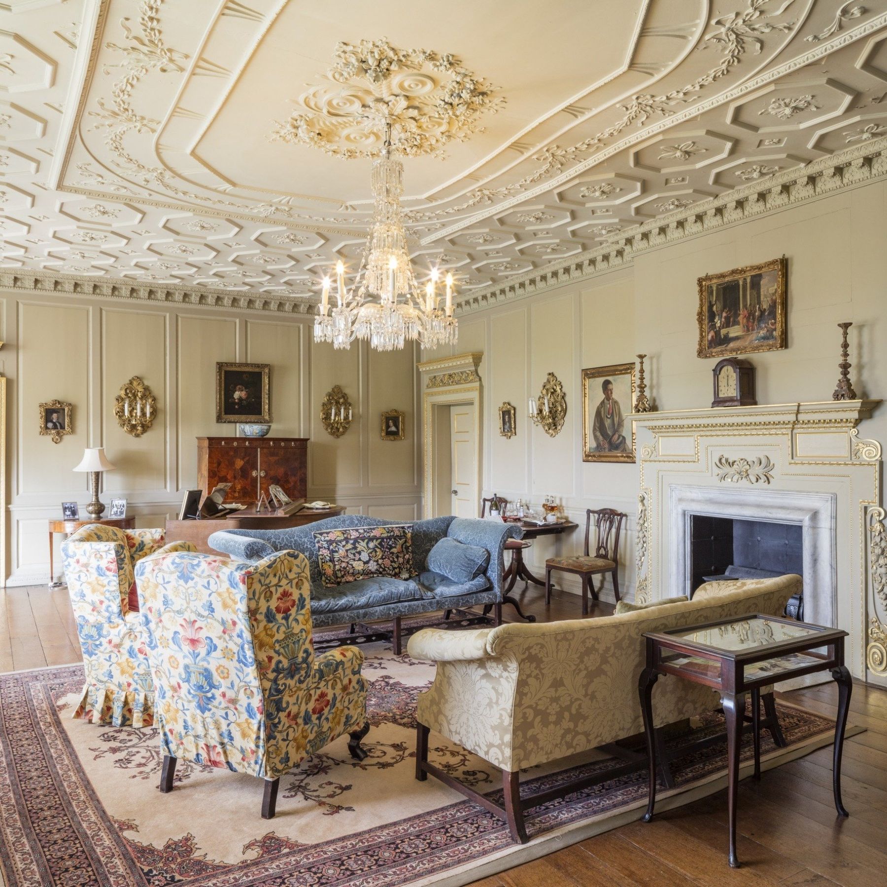 The Saloon at Croft Castle