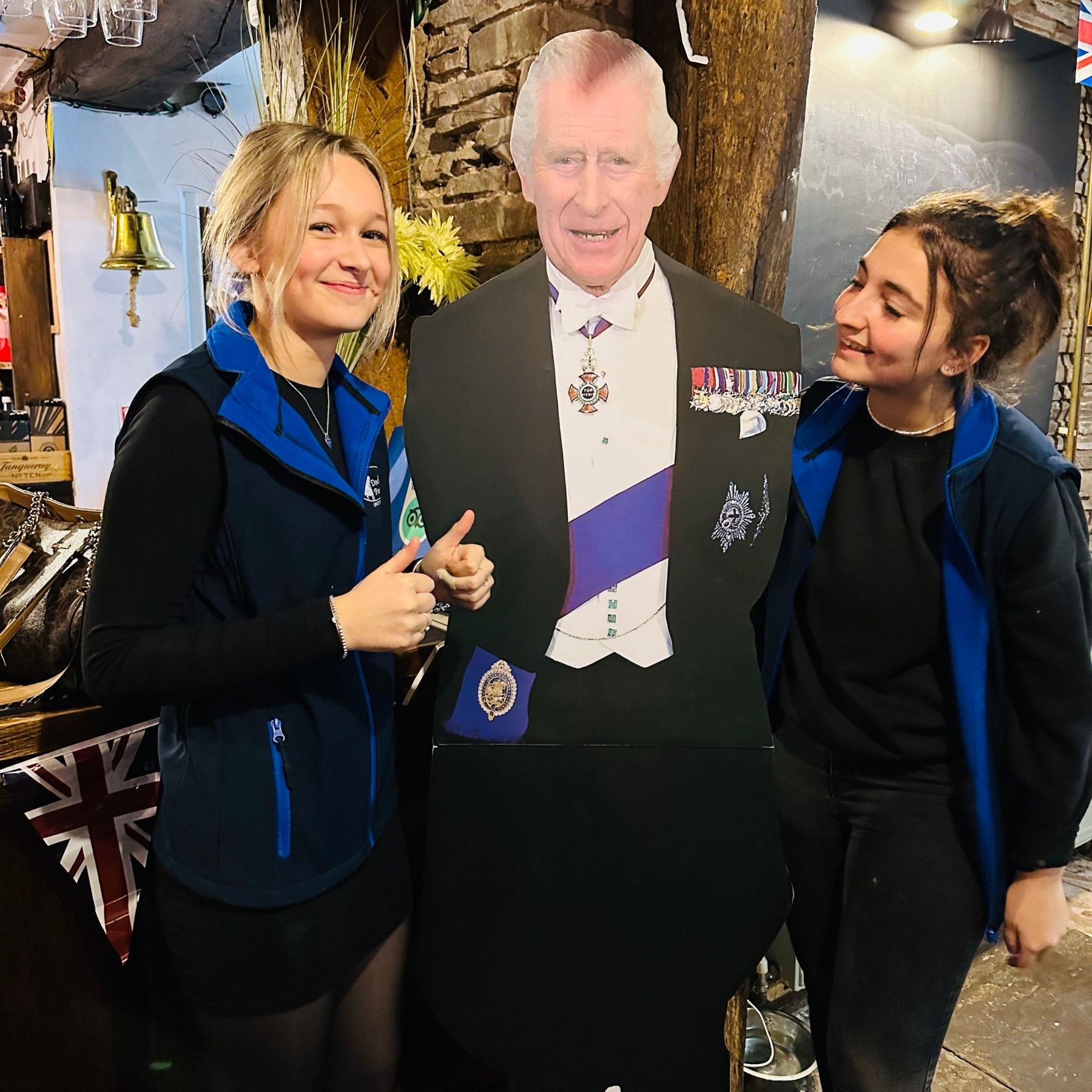 Wonderful happy staff