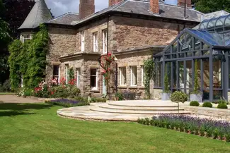 Victorian house and gardens