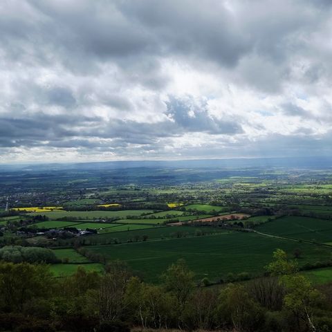 View of the landscape from Black Hill (Malverns)