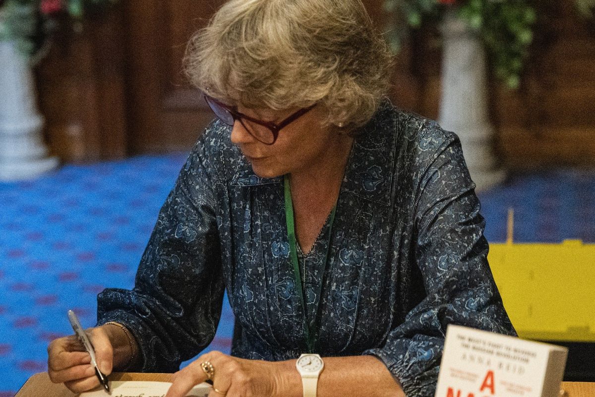 Author's book signing