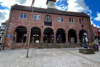 17th century Market House Building in Ross on Wye