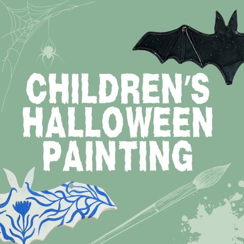 Children's Halloween Ornament Painting
