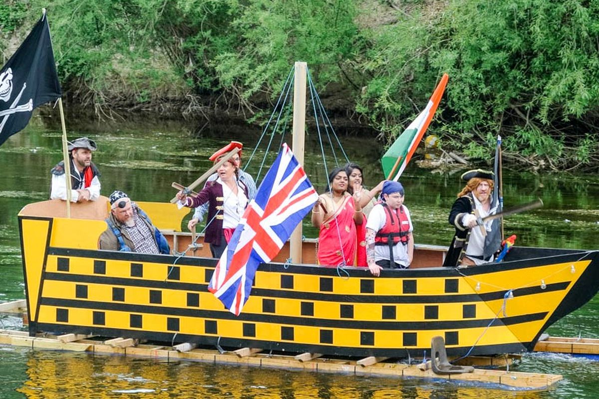 Pirates on the Wye!