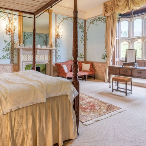 A Bedroom at Kentchurch Court 