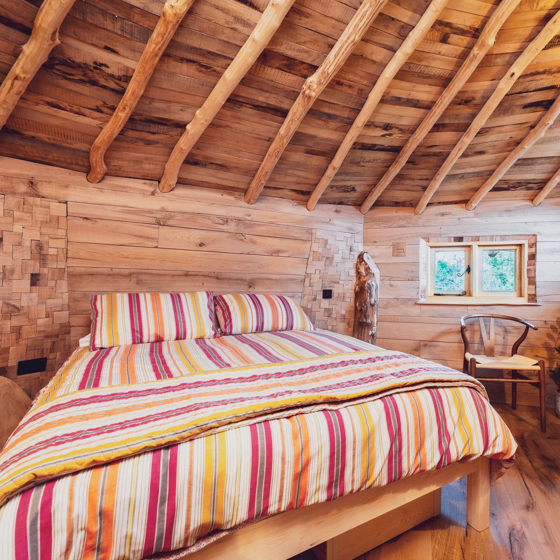 Kingsize bed upstairs