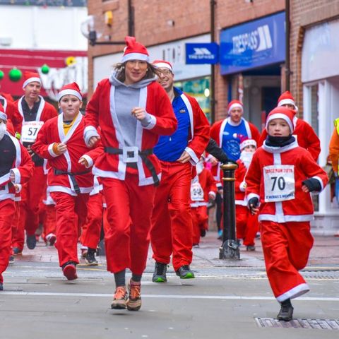 Santa run Hereford