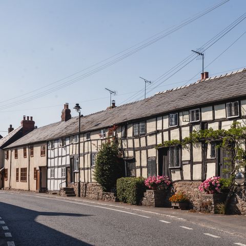 The village centre