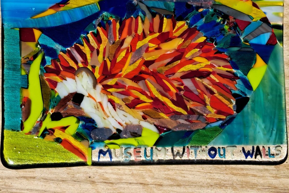 The top prize - Rana Dekki's glass Hedgehog