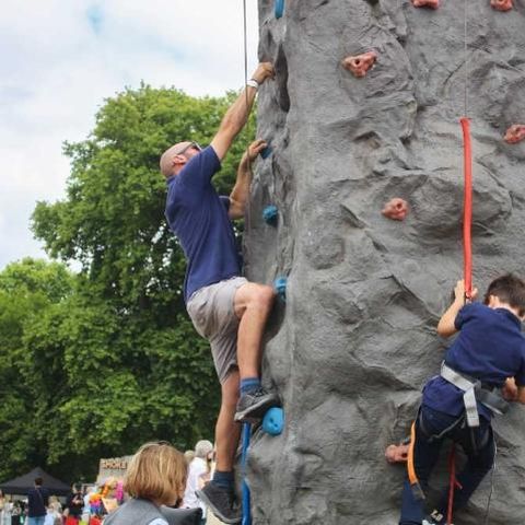 climbing wall