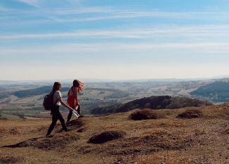Garway Hill walking