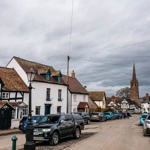 The village centre