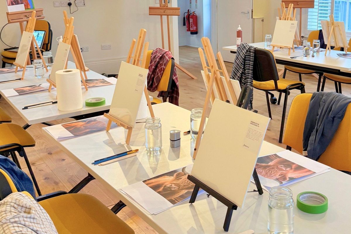 Art Workshop Set Up