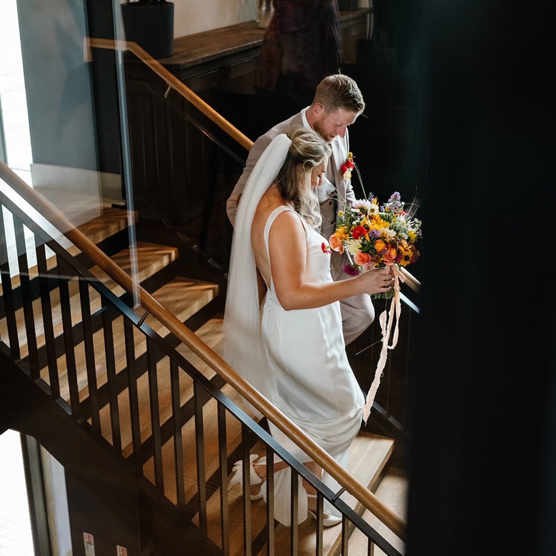 The staircase