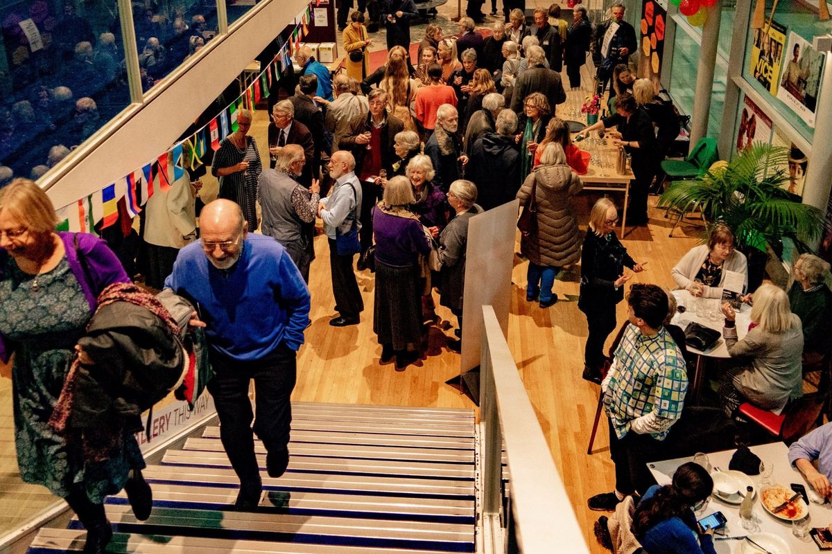 Opening reception at The Courtyard, Hereford