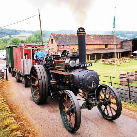 steam engine tractor