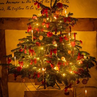 Traditional Georgian Christmas tree