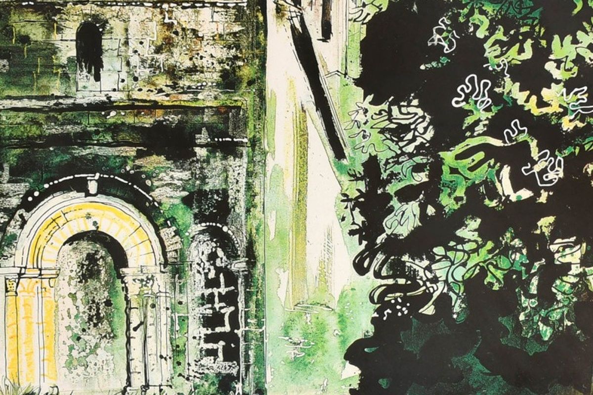 John Piper La Chapelle St Robert, Dordogne