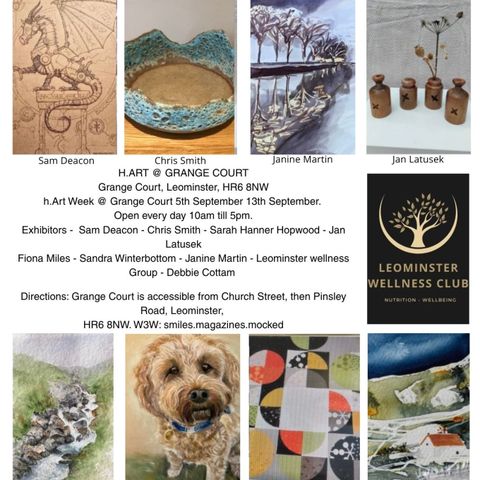 Herefordshire Art week @ Grange Court 2026