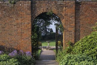 Garden view at Berrington Hall