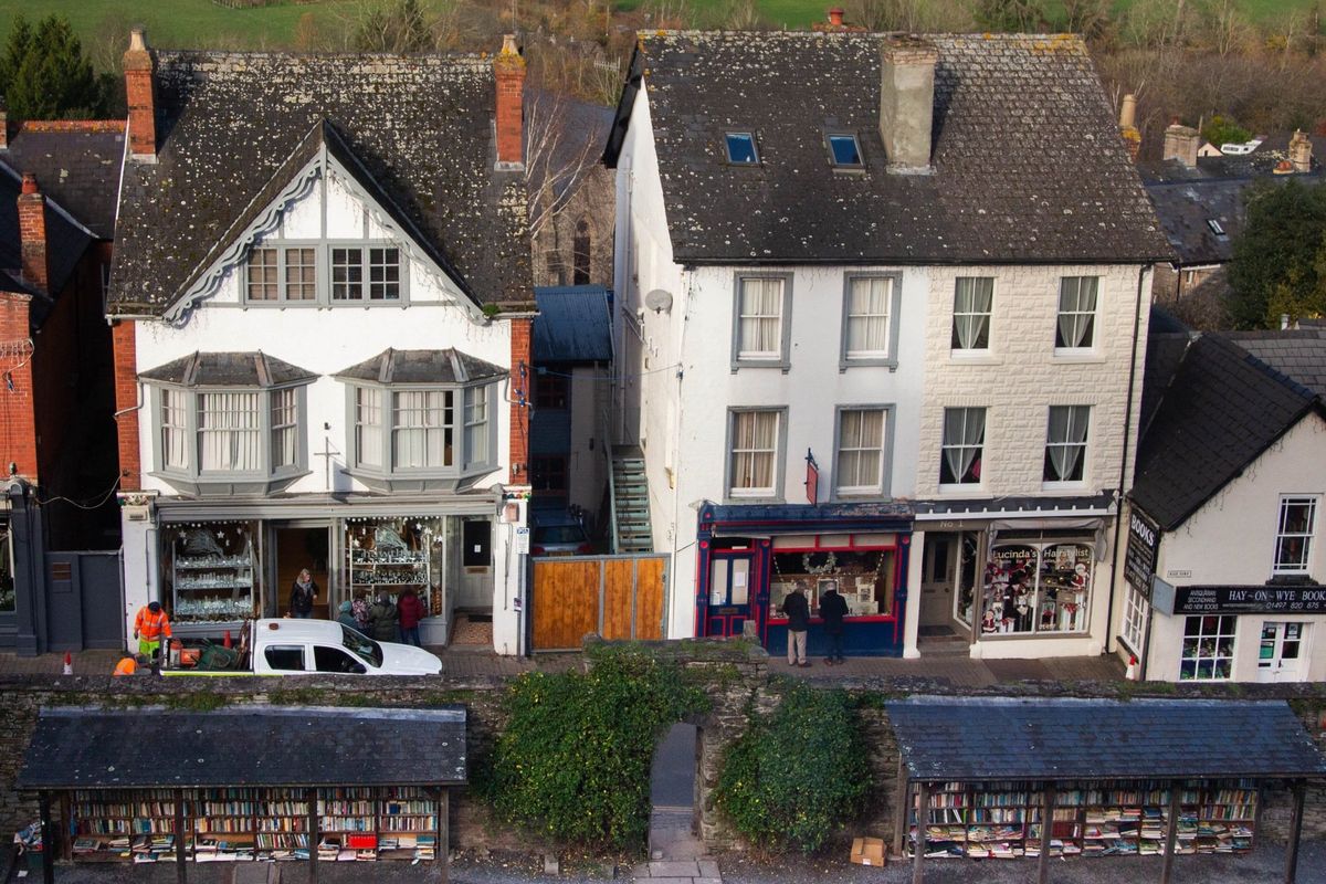 Beautiful Hay-on-Wye, town of books (photo credit: Billie Charity, used with permission)