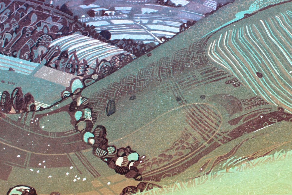 'The Thumbprint' (detail) by Miranda Whitten-Walker