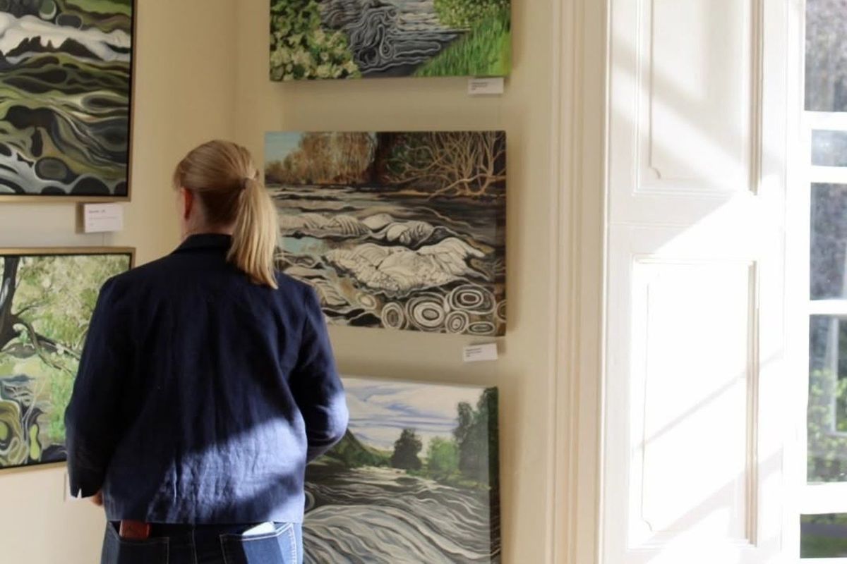 Flow/Llif - The River Wye from Source to Sea in paintings and video