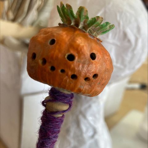 Creative Workshop- Twine and Poppy Pumpkins with Sarah Morton at Hereford Library