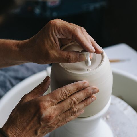 Working with fired clay