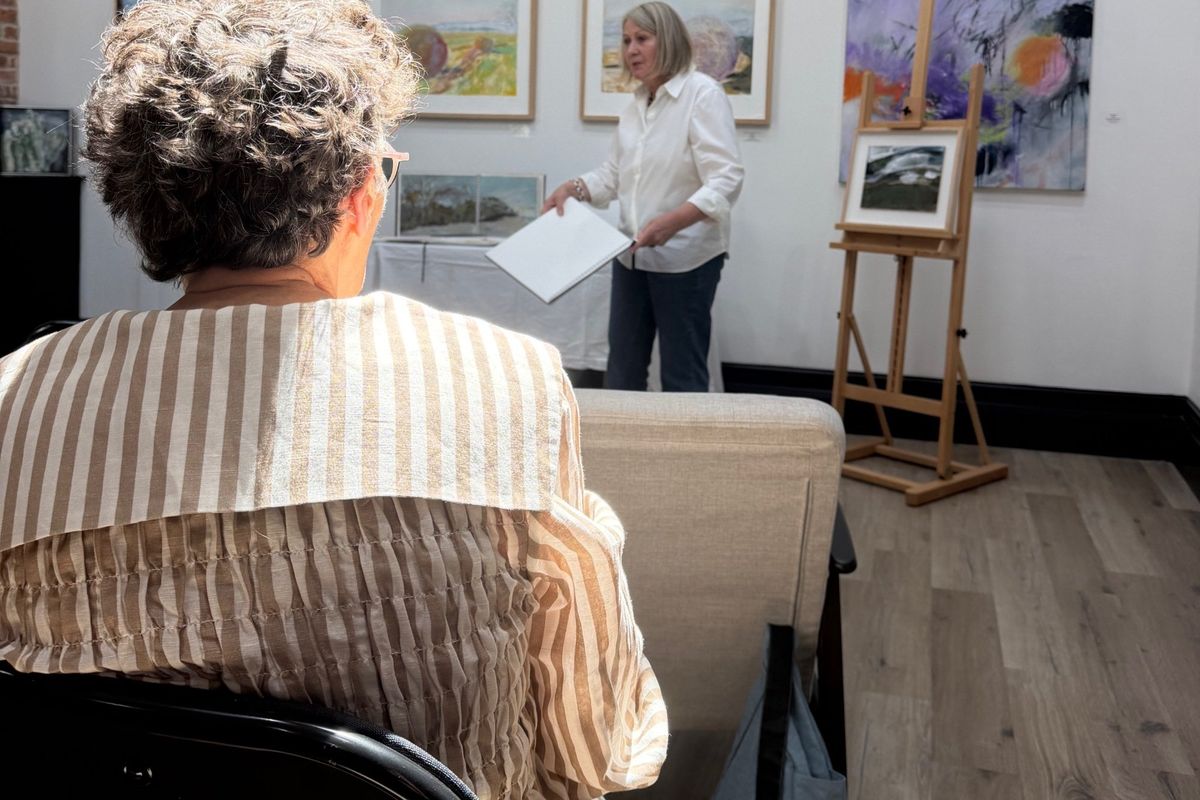 A Day of Artist Talks - H.Art at Beecher’s Gallery