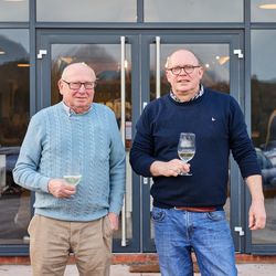 Cider makers Tom and Paul Stephens